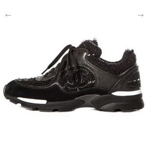 Authentic Chanel tweed fall 2015 sneakers